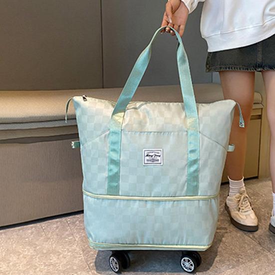 Сумка для хранения объемом 36–55 л. Расширяемая сумка для хранения со съемными колесиками. Сумка для багажа.