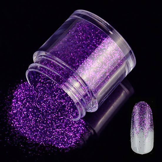 10g Glitter Powder Laser Color-Changing Nail Art Decor Nail Art Glitter Powder for Nails