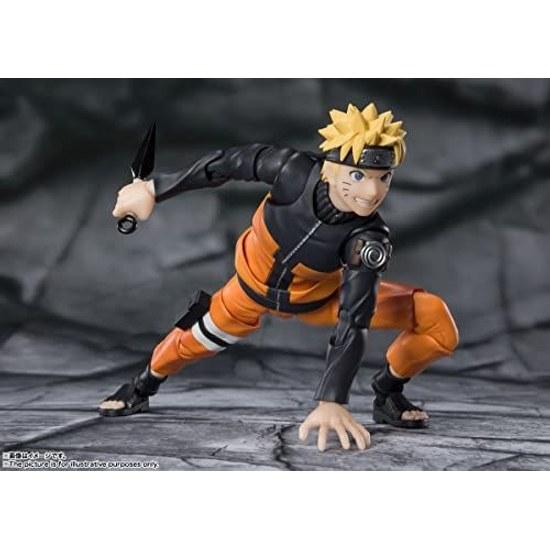 НАРОДЫ ТАМАШИИ SH. Figuarts NARUTO - Ураганные Хроники Узумаки Девятихвостый Джинчурики Доверенная Надежда (Переиздание) Приблизительно 145 мм ПВХ АБС Окрашенный Action