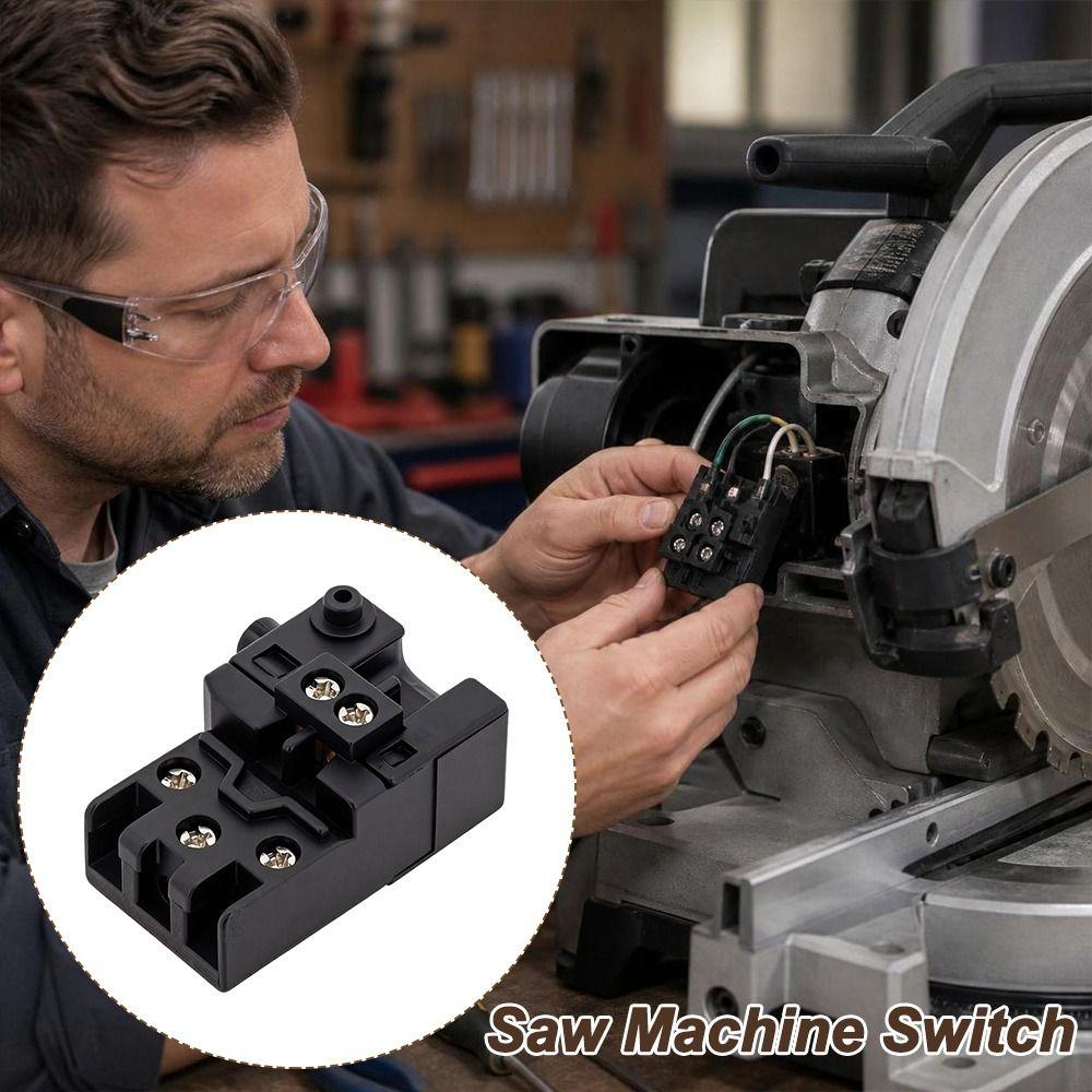 Replacement Part Saw Machine Switch Plastic Aluminum Saw Switch Cutting Machine Accessories