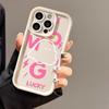 Чехол для мобильного телефона iPhone17PorMax с рисунком «Маленький призрак», совместим с Apple 14, 13, 12/15, Премиальное поколение