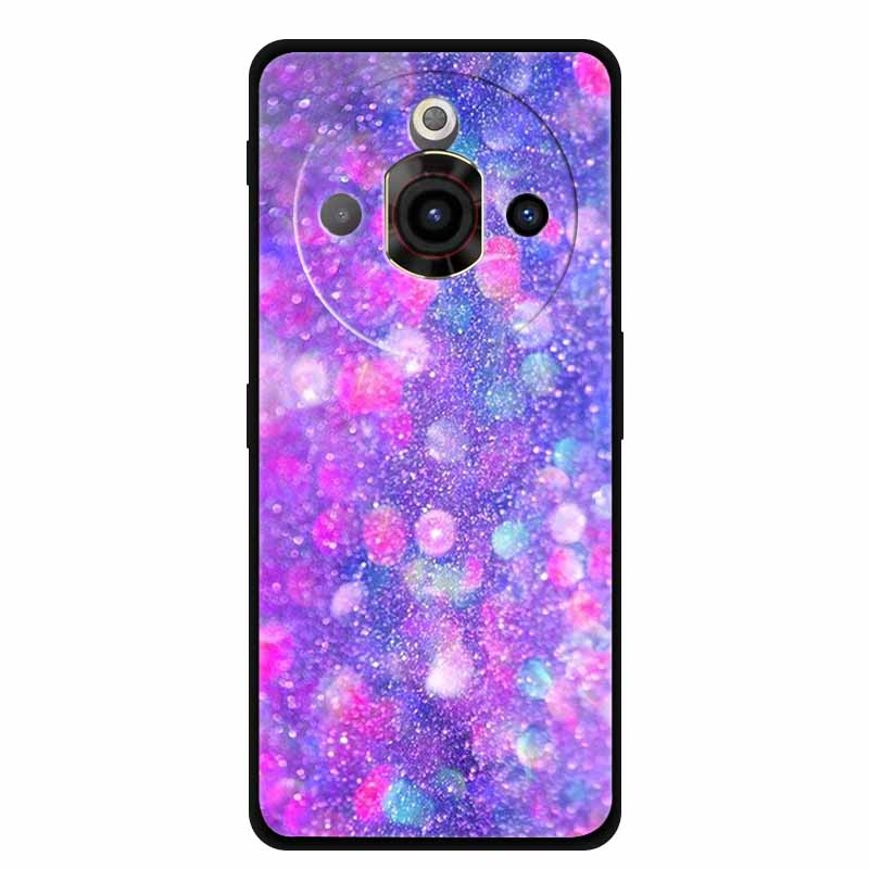 Чехол для ZTE Nubia Focus Pro 5G Мягкий бампер для Nubia Focus Pro Черные силиконовые чехлы для телефона Nubia Focus Pro 5G Защитный чехол