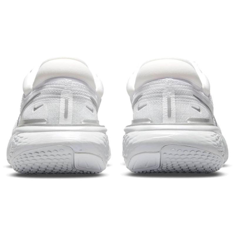 Nike Женские кроссовки ZoomX Invincible Run Flyknit Белый Металлик Серебристый повседневные CT2229-101