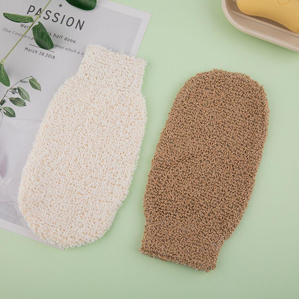 Scrubber Bathing Accessories Bathing Cleaning Towel Exfoliating Glove Body Scrub Gloves Fingers Bath Towel Shower Body Brush