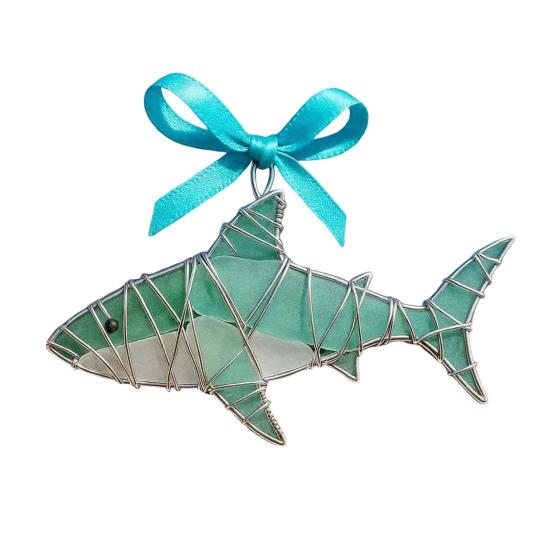 Ручная работа Морское стекло Океанские украшения 2D Акриловые Прибрежные подвесные украшения Морская черепаха Осьминог Морской конек Рыба Подарки для елки Домашний декор Любителям пляжа