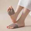 Женские носки с открытым носком, хлопковые, с полуноском, бесшовные, плоские, носки-лодочки, эластичные, массажные носки для передней части стопы, для облегчения боли