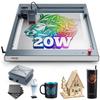 ORTUR Laser Engraving Machine 20W Laser High Power Laser Processing Machine Laser Engraving Machine Laser Cutter Laser Cutting Machine Engraving Speed