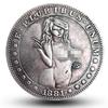 Антикварная американская монета-бродяга Сексуальная красавица Монета Старые ремесла