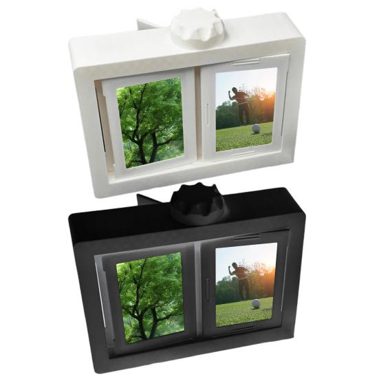 Вращающийся держатель для фотографий, настольный перелистываемый фотоальбом, держатель на 12 карточек, вращающиеся и перелистываемые страницы, держатель для фотографий, подарок на день рождения для друзей и семьи