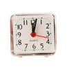 Прикроватный маленький будильник Кварцевый на батарейке Квадратный Конфетный цвет Студенческий будильник для спальни Бесшумный настольный будильник для детского стола