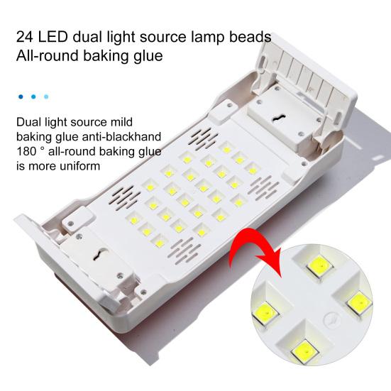 Полезная лампа для отверждения ногтей Plug-and-Play Простота в эксплуатации Многоцелевой