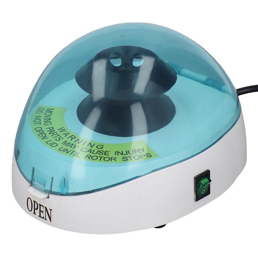 Мини-центрифуга Мини ручная Низкий уровень шума АБС 4000 об/мин Настольная центрифужная машина