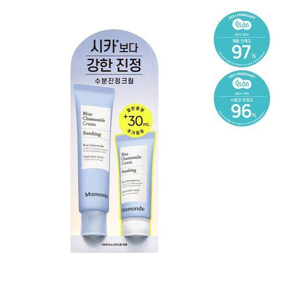 Mamonde Крем с голубой ромашкой, специальный, 60 мл (+30 мл бесплатно)