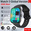 Новые Умные Часы Watch 5 Женские AMOLED Экран Фитнес-Трекер Пульс ЭКГ Водонепроницаемые GPS Отслеживание Звонков Смарт-часы Для iOS Android