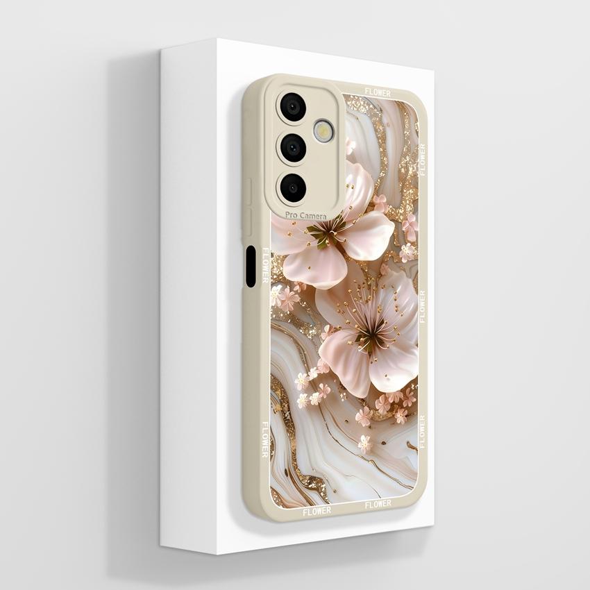 Для Samsung Galaxy A15 A16 A14 M15 M16 F13 F15 Чехол Милый Мультяшный Узор Астронавта Жидкий Силикон Защитный Чехол От Падений Для Samsung Чехол