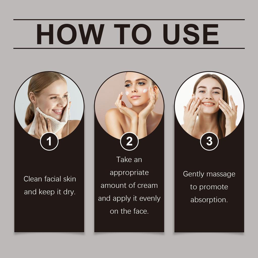 Крем для ухода за кожей с ретинолом, осветляет мелкие морщины, увлажняет, смягчает и питает кожу