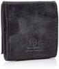 Glenroyal Стандартный кошелек для монет, кошелек-бифолд, Сделано в Англии из кожи Bridle (воловья кожа), Компактный мини-кошелек для бизнеса, 03-5926, Новый черный