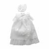 Made In Japan Summer Long Organdy Coat for Newborn Shrine Visit Ceremony Baby Dress Set with Hat [OP Mini] 2-tier