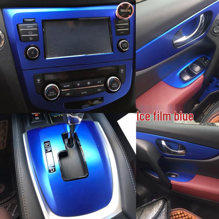 Carbon Fiber Interior Stickers for Qijun, 14-19 Console & Gear Shift Decor