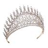 Royal Queen Crown Big Diadem Bride Tiaras and Crowns for Women Wedding Dress Crown Hair Zircon Princess Birthday Headdress