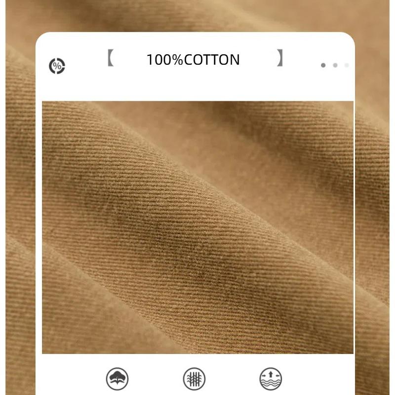 Рубашки-карго с длинным рукавом в японском стиле для мужчин, весна-осень, уличная свободная рубашка, 100% хлопок, рубашка на пуговицах, повседневная верхняя рубашка