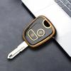 Новый чехол для ключей из ТПУ для Peugeot 106 107 206 207 306 307 406 407 для Citroen C1 C4, защитная крышка для дистанционного управления, аксессуары
