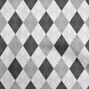 Cotton Flex Dark Gray Fabric Check Argyle Sewing Craft Projects Fabric Prints By Yard 40 Inch