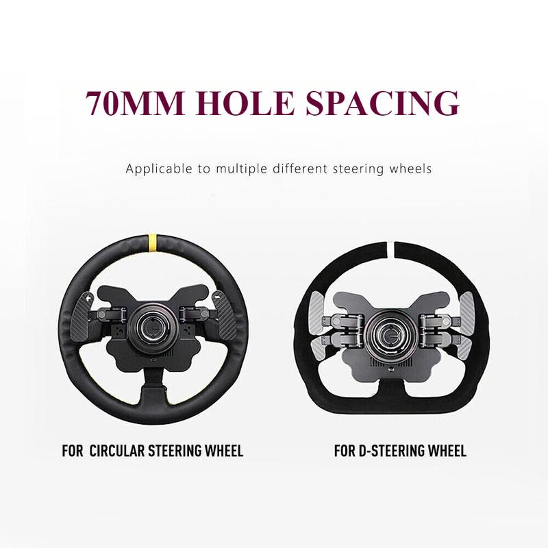 70mm Racing Simulator Steering Wheel Quick Release Adapter QR70 For MOZA Simagic