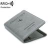 RFID-сумка для паспорта от кражи, простая и модная многофункциональная сумка для удостоверений личности, держатель для паспорта для путешествий за границу