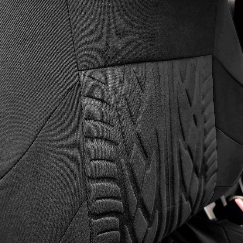 AUTO HIGH Вышивка Чехлы на сиденья автомобиля Полиэстер Универсальная посадка Большинство автомобилей Грузовик Внедорожник Фургон Защита - Передняя пара