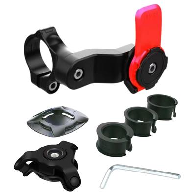WaYori Совместимый с Quad Lock Мотоциклетный Телефонный Руль Полный 3 Универсальный Легкий для Велосипедов и Шоссейных Велосипедов Держатель, Крепление, Набор, Размеры, Адаптер, Одно касание