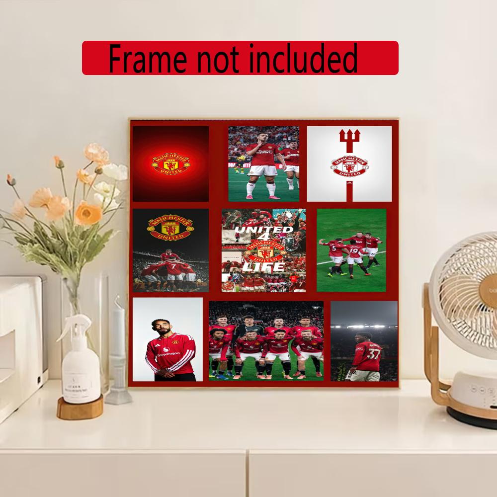 Manchester 5D Round Diamond Painting Kit Diamond Embroidery Painting Rhinestones Mosaic Frameless Handwork Decoration Arts