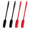 Resistant Stainless Steel Core Silicone Jar Spatula Long Handle Rubber Spatula Silicone Scraper