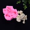 DIY Baking Mold Chocolate Handcrafts Frog Silicone Cake Pudding Fondant Decor