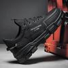 Men's Shoes, Wear-resistant, Black Sports Shoes, Sports and Casual, Breathable Shoes