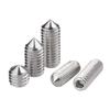 25 шт. шестигранный установочный винт с конической головкой M2 M3 M4 M5 M6 304, нержавеющая сталь DIN914