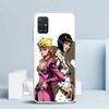 Чехол для телефона JoJo Adventure Giorno Giovanna для Samsung Galaxy A52 A32 A22 A12 A51 A50S A30S A10S Note 20 Ultra 10 S10 Plus A31 A2