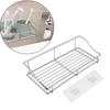Stainless Steel Storage Rack Kitchen Bathroom Shelf Storage Wall Shelf Organizer