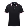 YDD A011(WY528)  200G Cotton Fashion Tricolor Striped Lapel POLO Shirt
