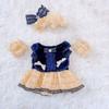 DIY Maidservant Skirt 20cm Bubble Skirt Exquisite Overall  Cotton Doll