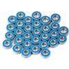 AXSPEED 30Pcs Wheel Hub Sealed Bearing Kit for Tamiya 1/14 Semi RC Crawler Car Truck Upgrade Parts