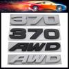 3D Премиум 370 AWD Автомобиль Капот Крыло Багажник Капот Шильдик Наклейка Эмблема Значок Стикер