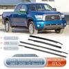 Резиновые уплотнительные полосы для окон автомобиля для Toyota Tundra Crew Max 2007-2018 (4 двери) Для Тойота Тундра 2007- (2 двери)