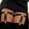 Sexy Women Pu Leather Belt Lady Girls Elasticity Body Harness Tight Suspender Strap EMA