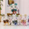 Super Cute Lolita Rabbit Plush Pendant for Best Friend Birthday Gift Sakura Rabbit Confession Doll Backpack Hanging Decoration