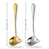Long Handle Sauce Spoon Duckbill Shape Serving Spoon Duck Mouth Spoon for 2pcs Hot Pot Cooking
