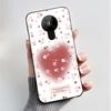 Чехол с рисунком для Nokia 5.3/Nokia 5.4/Nokia 3.4 Мягкий силиконовый черный чехол-обложка Милый цветочный мультяшный корпус Fundas