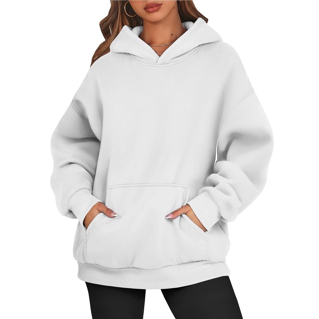 Womens Oversized Sweatshirts Fleece Hoodies Long Sleeve Shirts Pullover Fall Clothes With Pocket