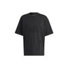 Oversize Sports Crew Neck Short Sleeve T-Shirt Men Tops Black HN1958