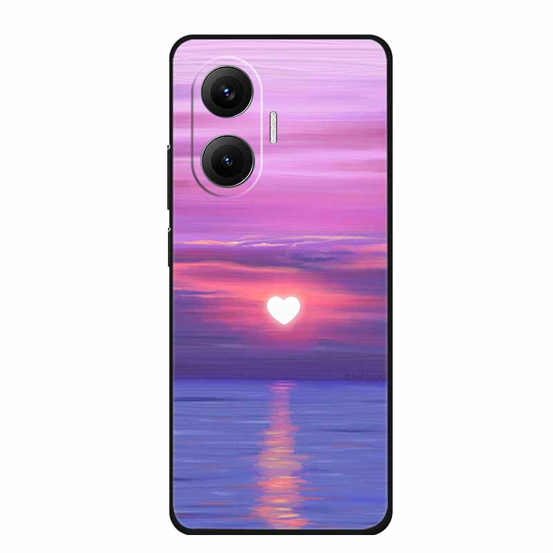 Phone Case For Redmi Turbo 4 Pro 5G Back Cover Case Black Silicone Soft Funda Para For Xiaomi Redmi Turbo 4 Pro Case Coque Shell